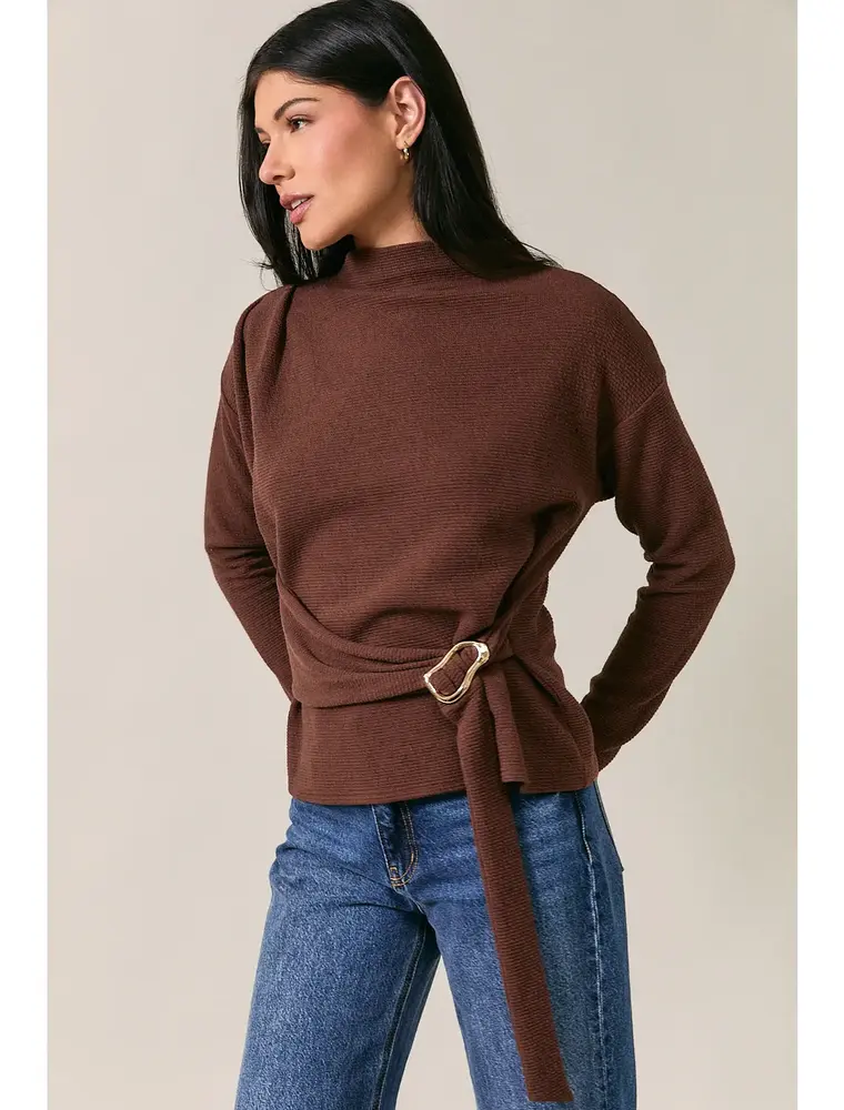Sunday Edition Charlie Belted Top