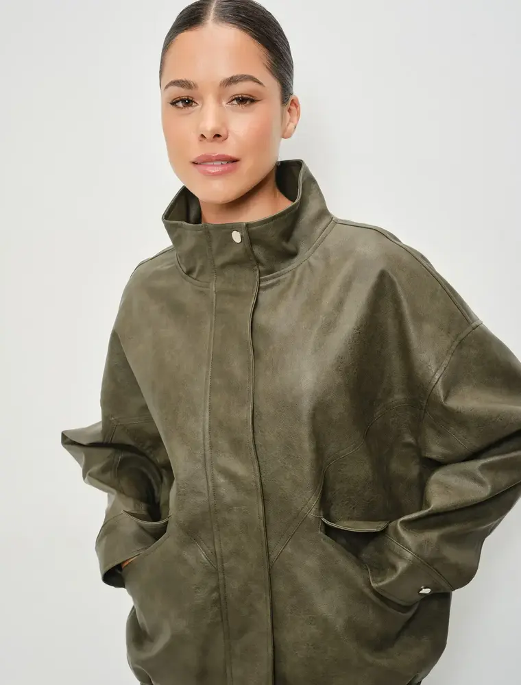 pg Kari Leather Jacket