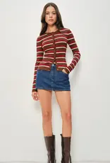 pg Kadie Striped Button Down