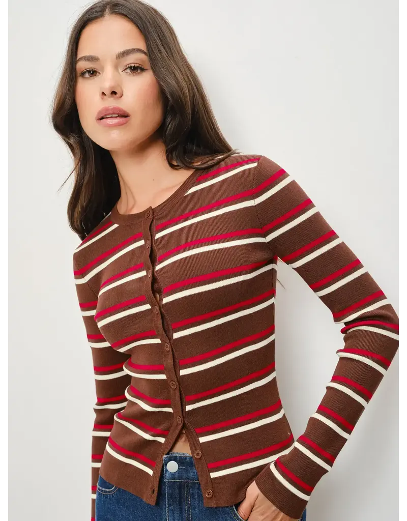 pg Kadie Striped Button Down