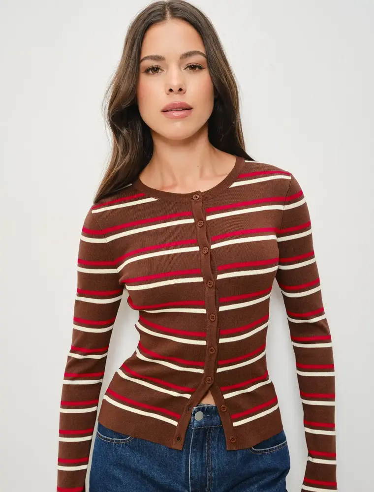 pg Kadie Striped Button Down