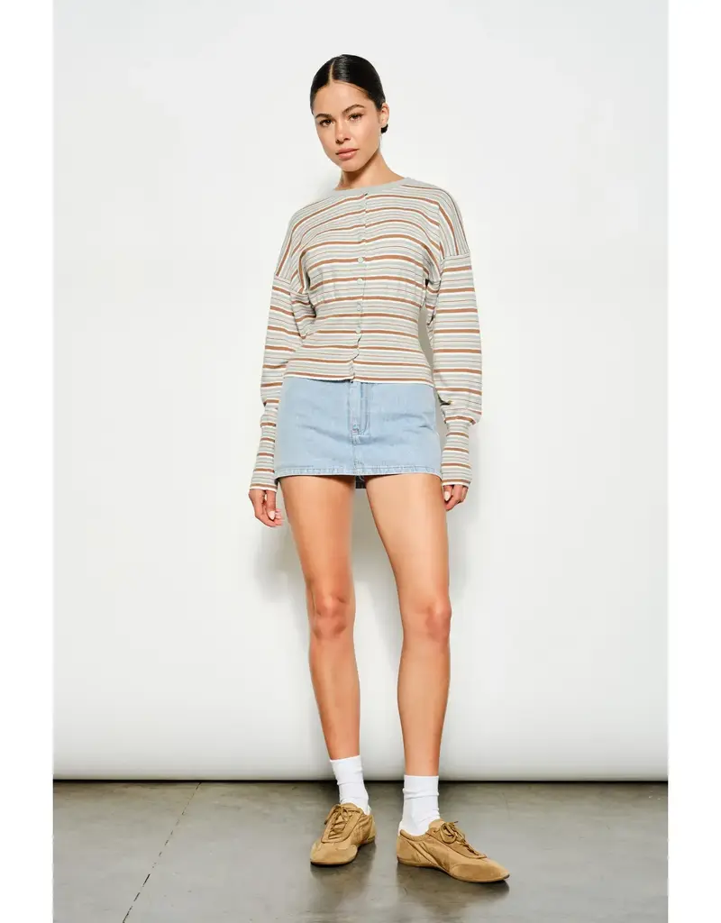 pg Veronica Striped Cardigan