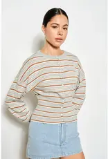 pg Veronica Striped Cardigan