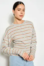 pg Veronica Striped Cardigan