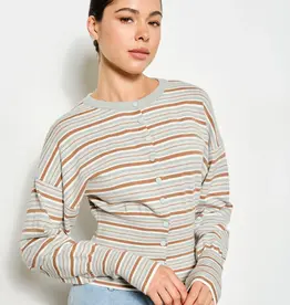 pg Veronica Striped Cardigan
