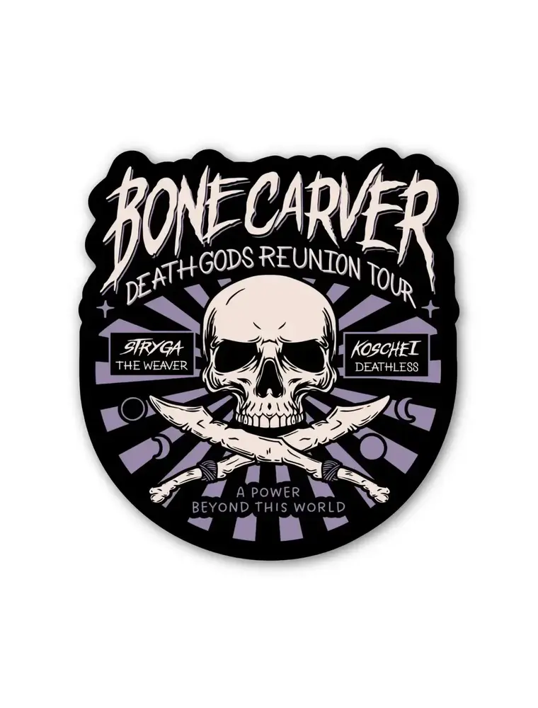 kingdom of threads ACOTAR Bone Carver Reunion Tour Sticker