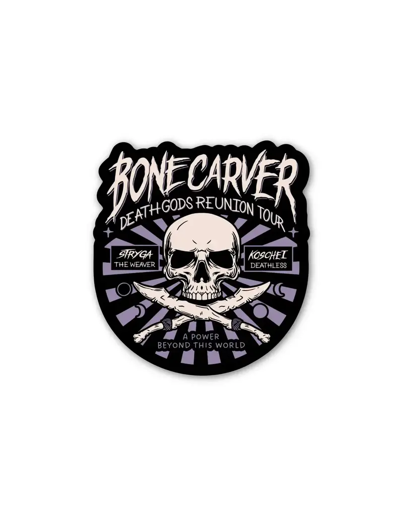 kingdom of threads ACOTAR Bone Carver Reunion Tour Sticker
