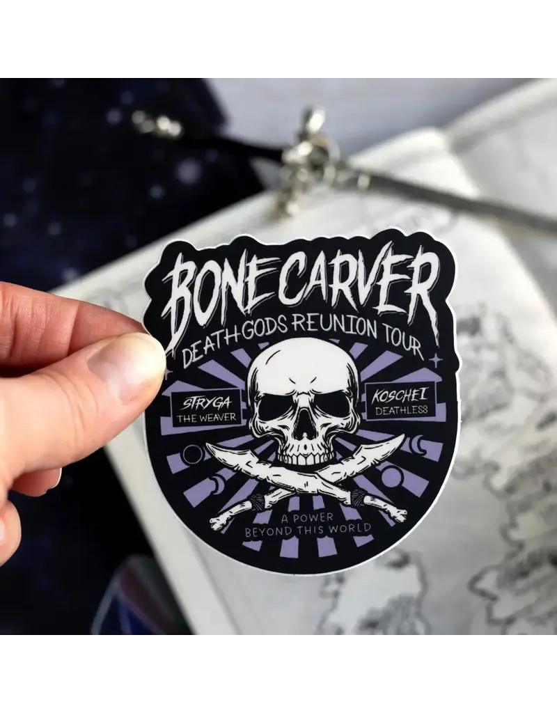 kingdom of threads ACOTAR Bone Carver Reunion Tour Sticker