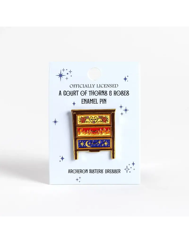 kingdom of threads Feyre's Dresser Enamel ACOTAR Pin