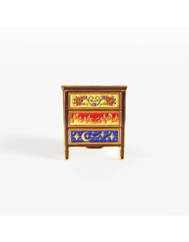 kingdom of threads Feyre's Dresser Enamel ACOTAR Pin