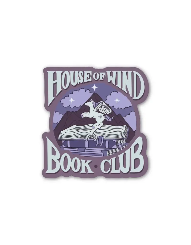 kingdom of threads House of Wind Book Club ACOTAR Sticker