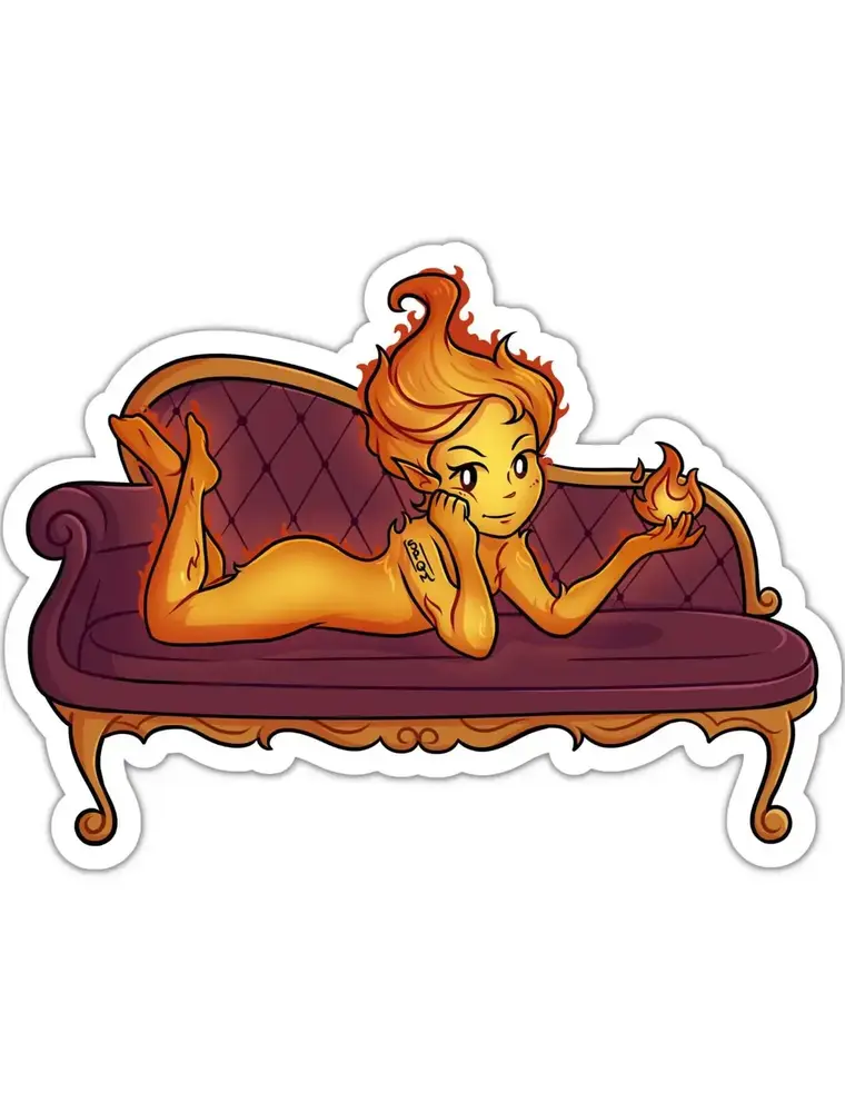 kingdom of threads Lehabah On Divan Crescent City Sticker