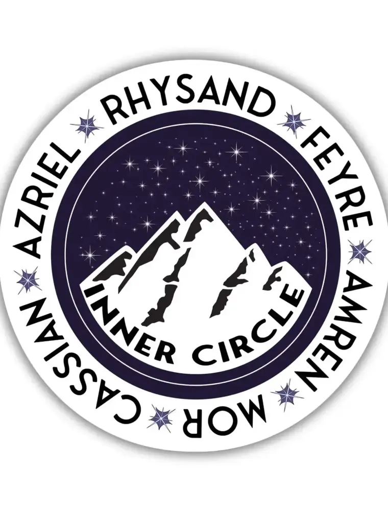 kingdom of threads Night Court Inner Circle ACOTAR Sticker
