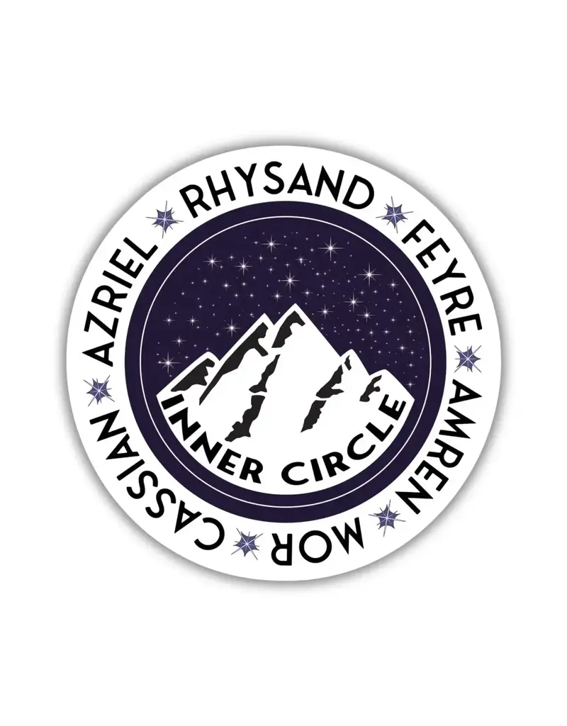 kingdom of threads Night Court Inner Circle ACOTAR Sticker
