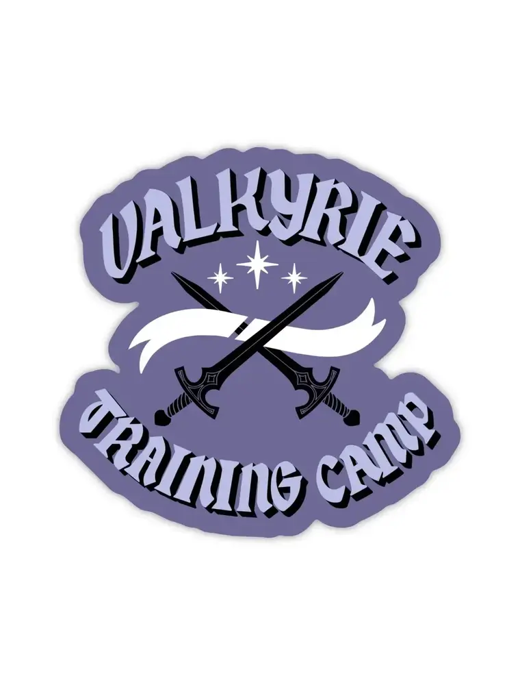 kingdom of threads Valkyrie Training Camp ACOTAR Sticker