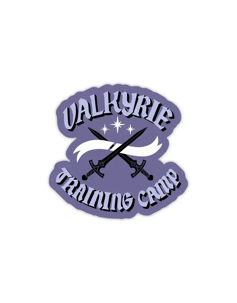 kingdom of threads Valkyrie Training Camp ACOTAR Sticker