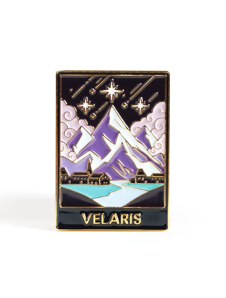 kingdom of threads Velaris Destination ACOTAR Enamel Pin