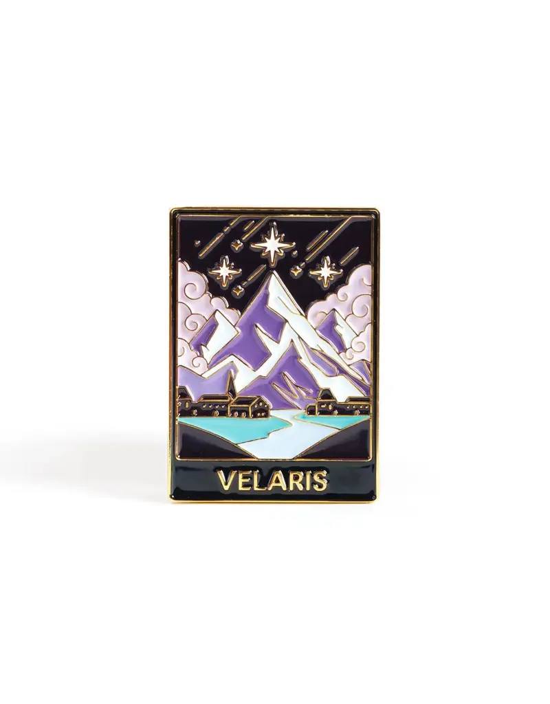 kingdom of threads Velaris Destination ACOTAR Enamel Pin