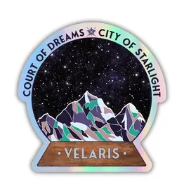 kingdom of threads Velaris Star Globe Holo ACOTAR Sticker
