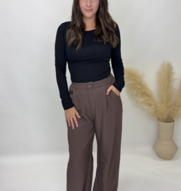 timing High Waist Wide Leg Trousers
