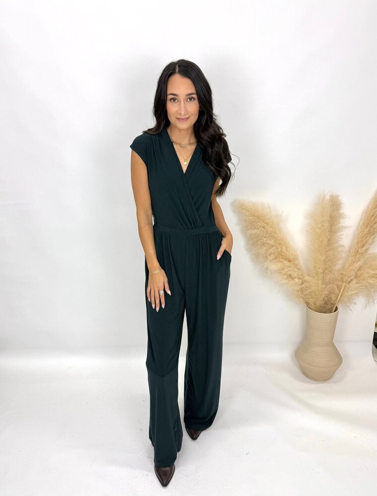 Sunday Edition Merritt Surplice Jumpsuit