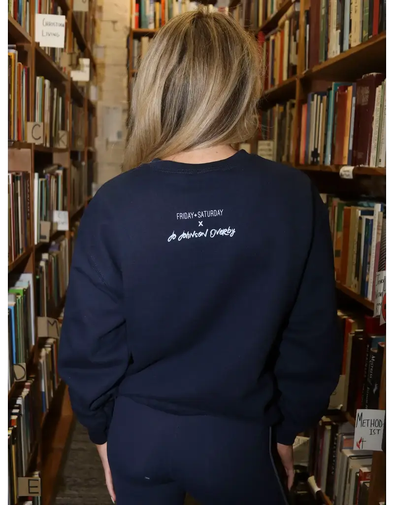 Friday + Saturday Open Book Sweatshirt