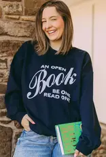 Friday + Saturday Open Book Sweatshirt