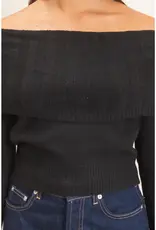 hf Off Shoulder Sweater
