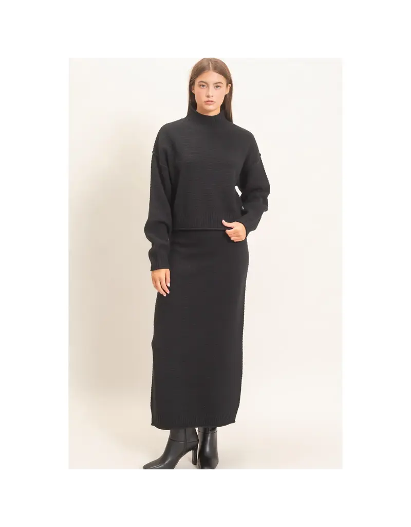 hf Sweater & Maxi Skirt Set