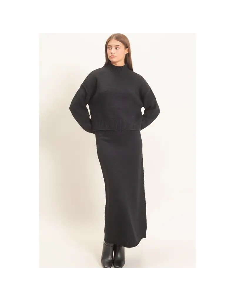 hf Sweater & Maxi Skirt Set