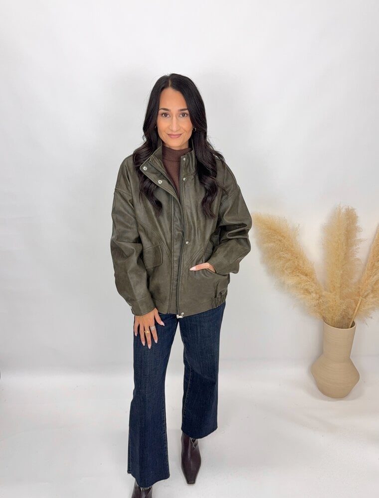 pg Kari Leather Jacket