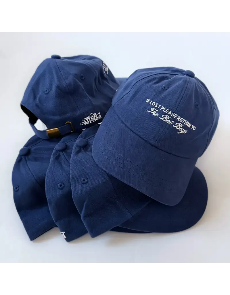 well versed goods Bat Boys Bookish Baseball Cap