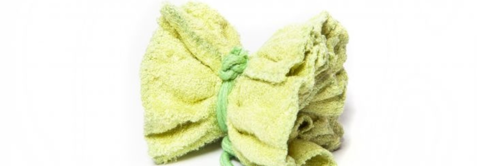 Green Bamboo Loofa