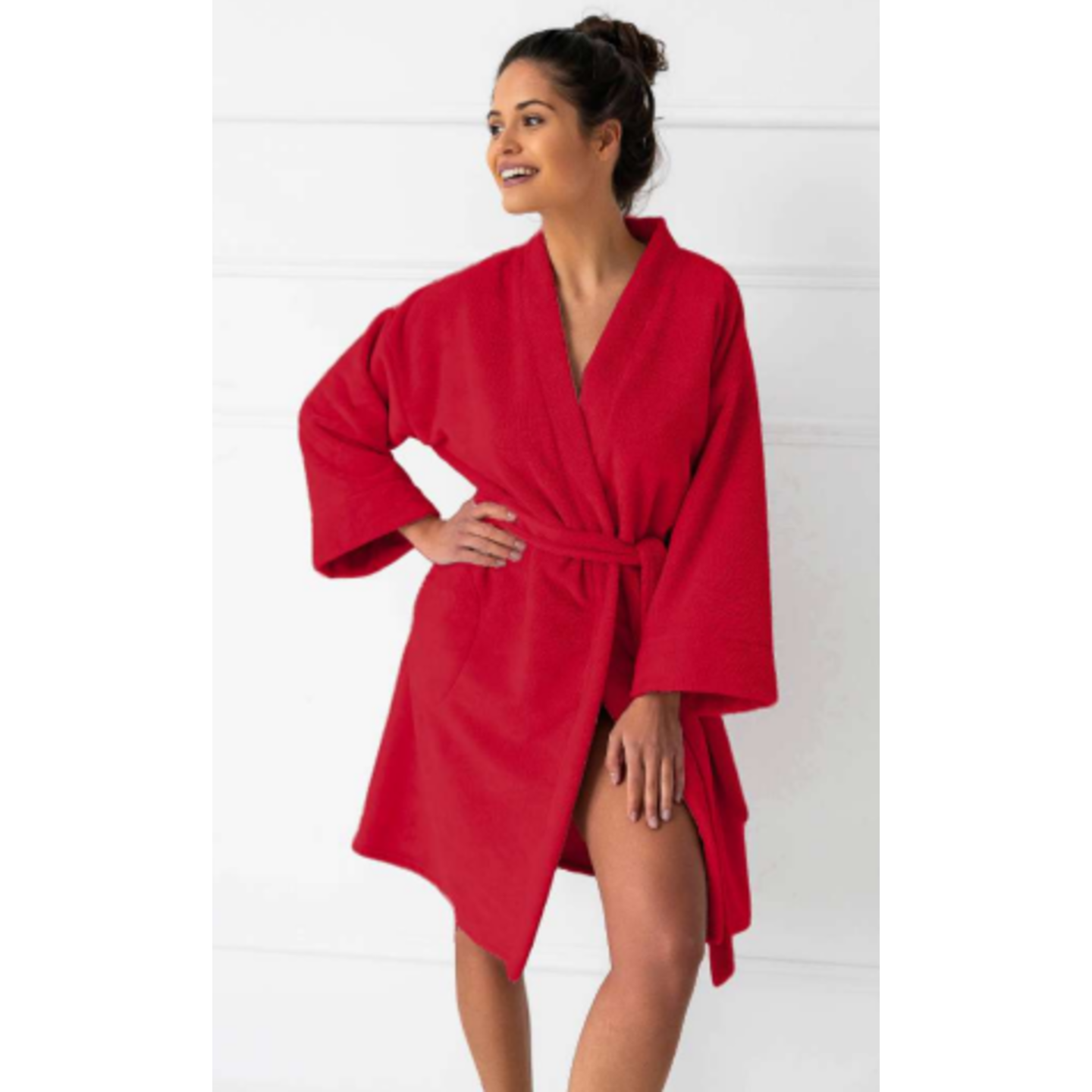 Shortie Red Robe Rolling Red Robe - Hazelwood