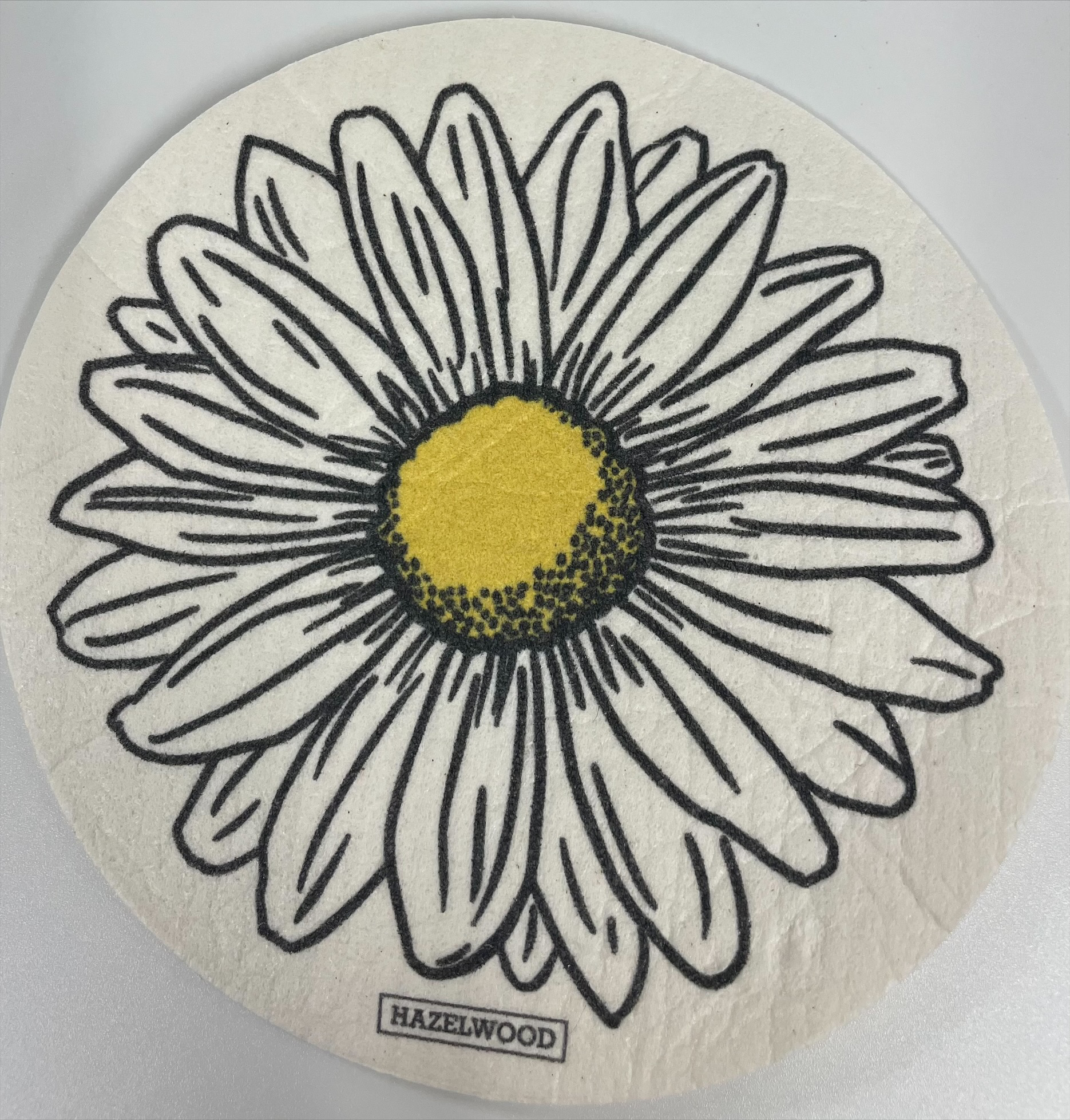 HSCo Round Swedish Dishcloth Chamomile