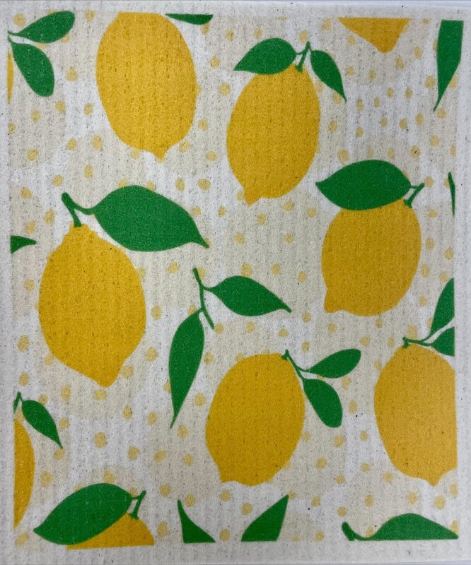 HSCo Swedish Dishcloth Lemons