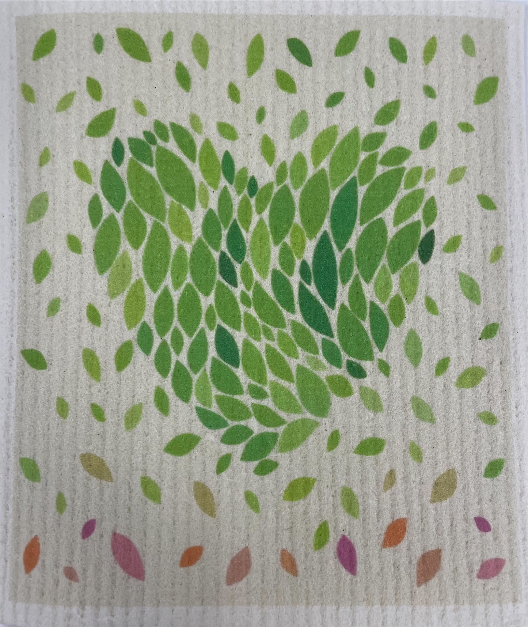 HSCo Swedish Dishcloth Leaf Heart