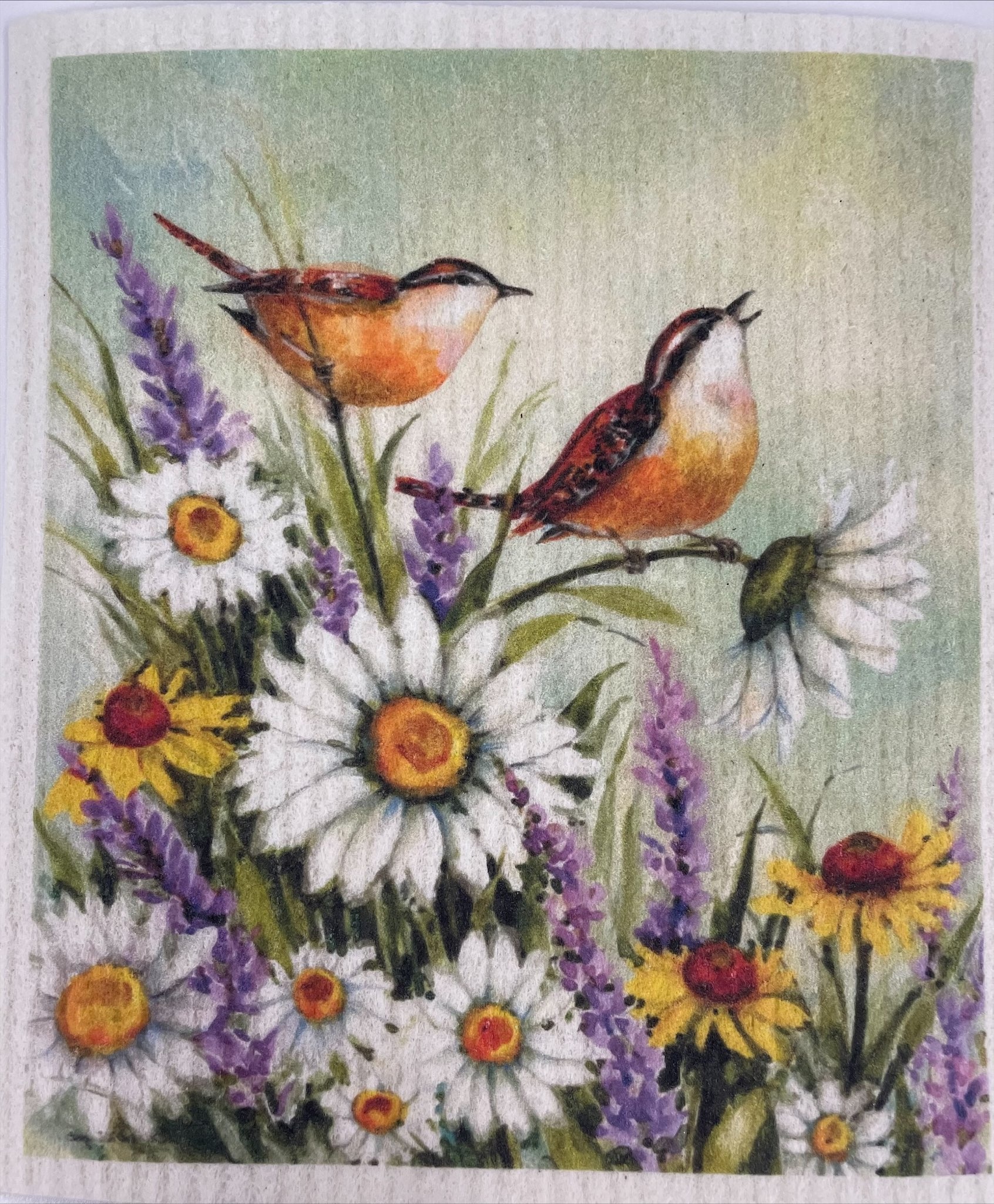 HSCo Swedish Dishcloth Bird Songs