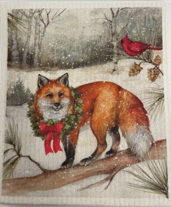 Fox Swedish Dishcloth Bundle