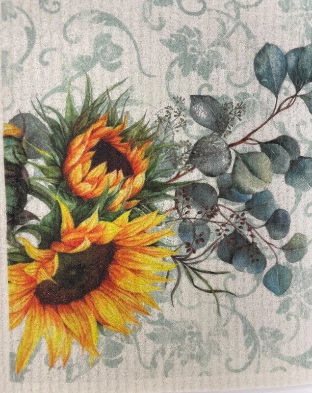 HSCo Swedish Dishcloth Sunflower Bouquet