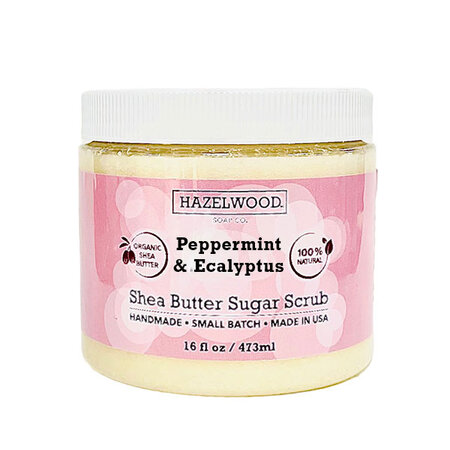 HSCo Peppermint & Eucalyptus Sugar Scrub