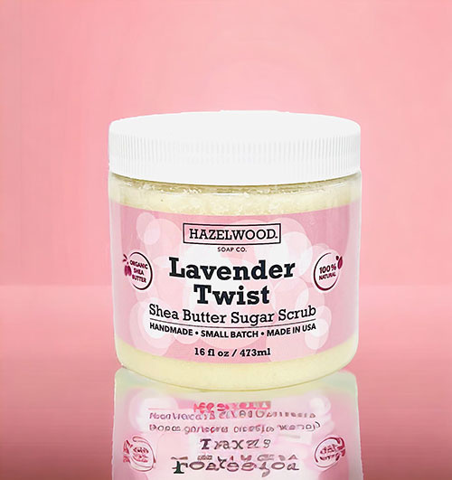 HSCo Lavender Twist Sugar Scrub