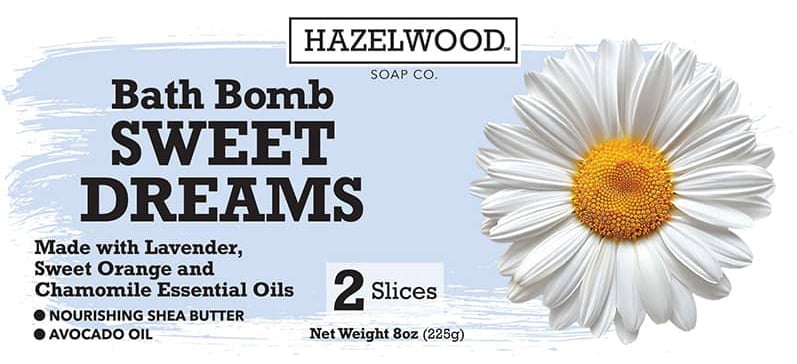 HSCo Sweet Dreams - Bath Bomb Slices