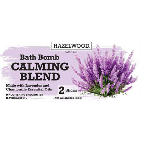 HSCo Calming Blend - Bath Bomb Slices