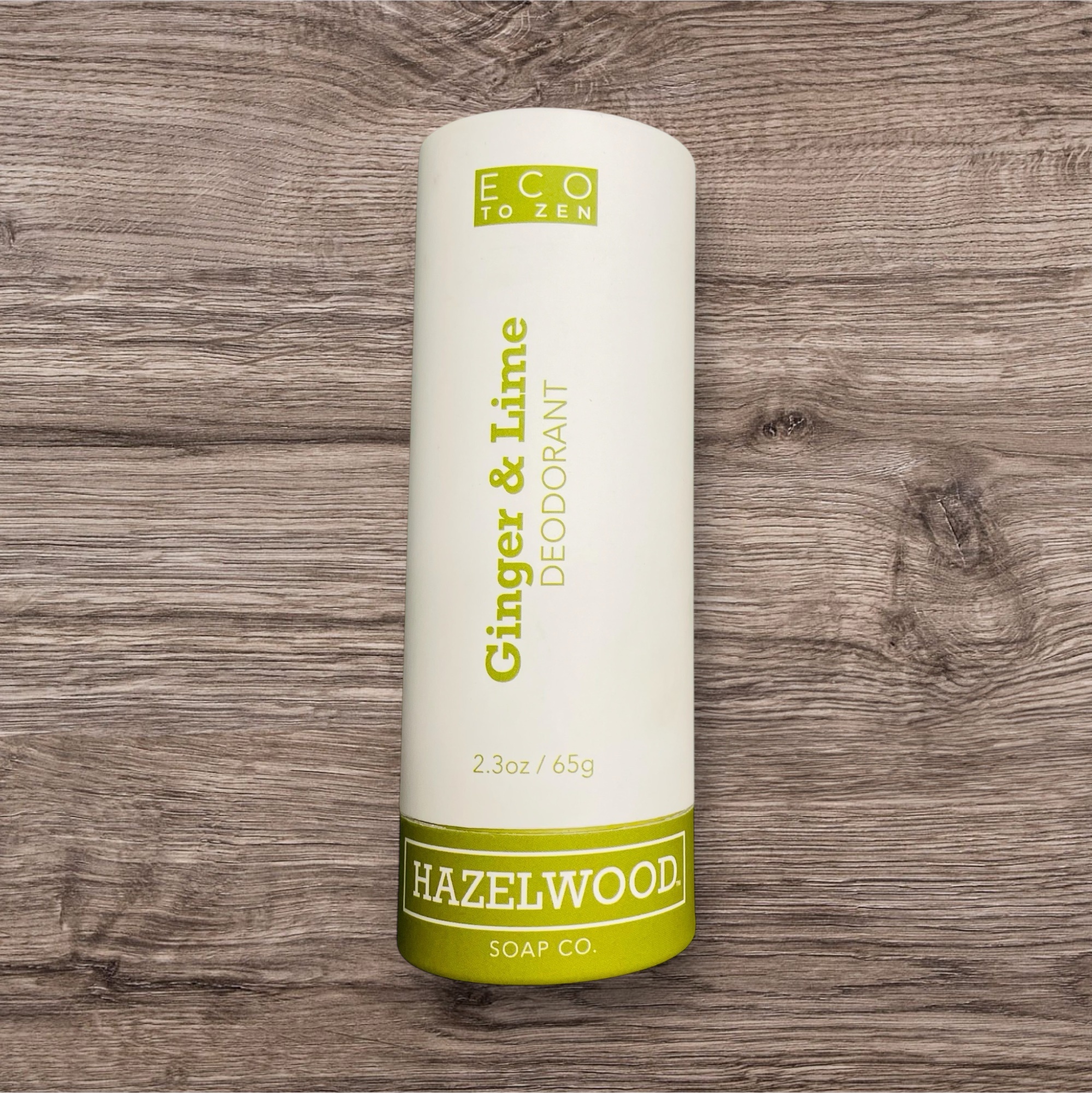 ECO to Zen Deodorant - Ginger & Lime