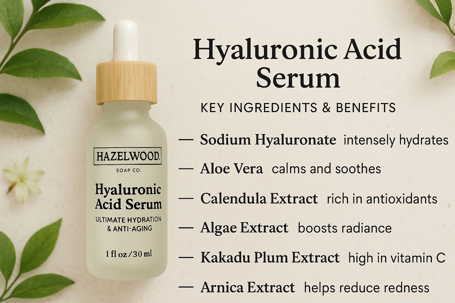 HSCo Hyaluronic Serum