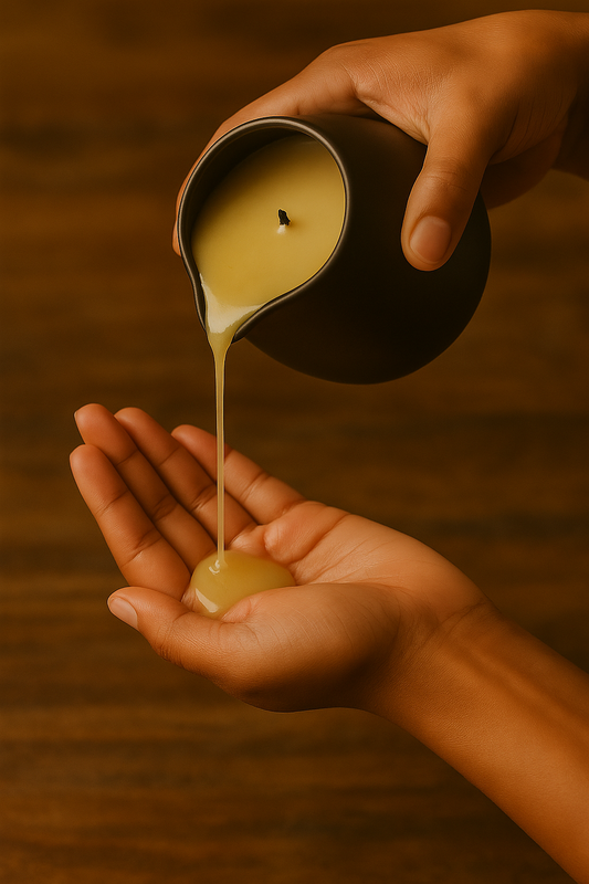 HSCo Soy Wax Shea Butter Massage Candle