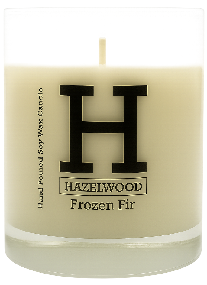 HSCo Frozen Fir Soy Wax Candle (Frasier Fir)