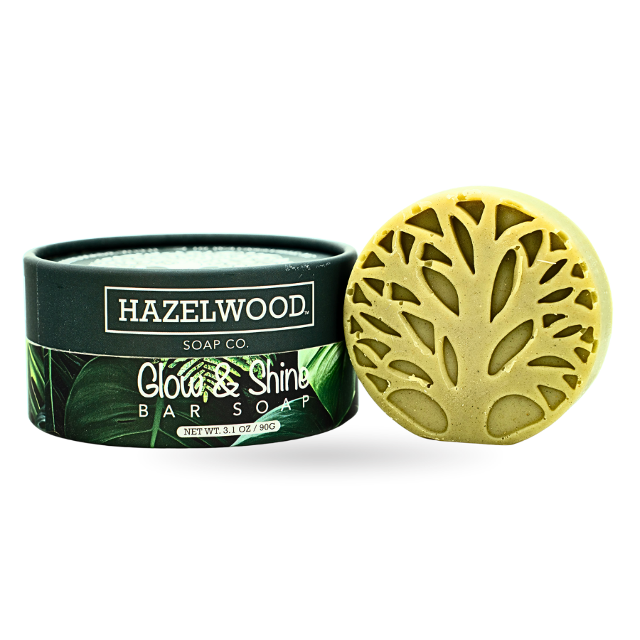 HSCo Glow & Shine Bar Soap - Fresh Mint