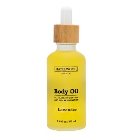 Lavender Mini Body Oil travel size 1.5 oz